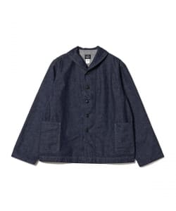 ▲POST OVERALLS / NAVY BLU-F 10oz. Denim Indigo