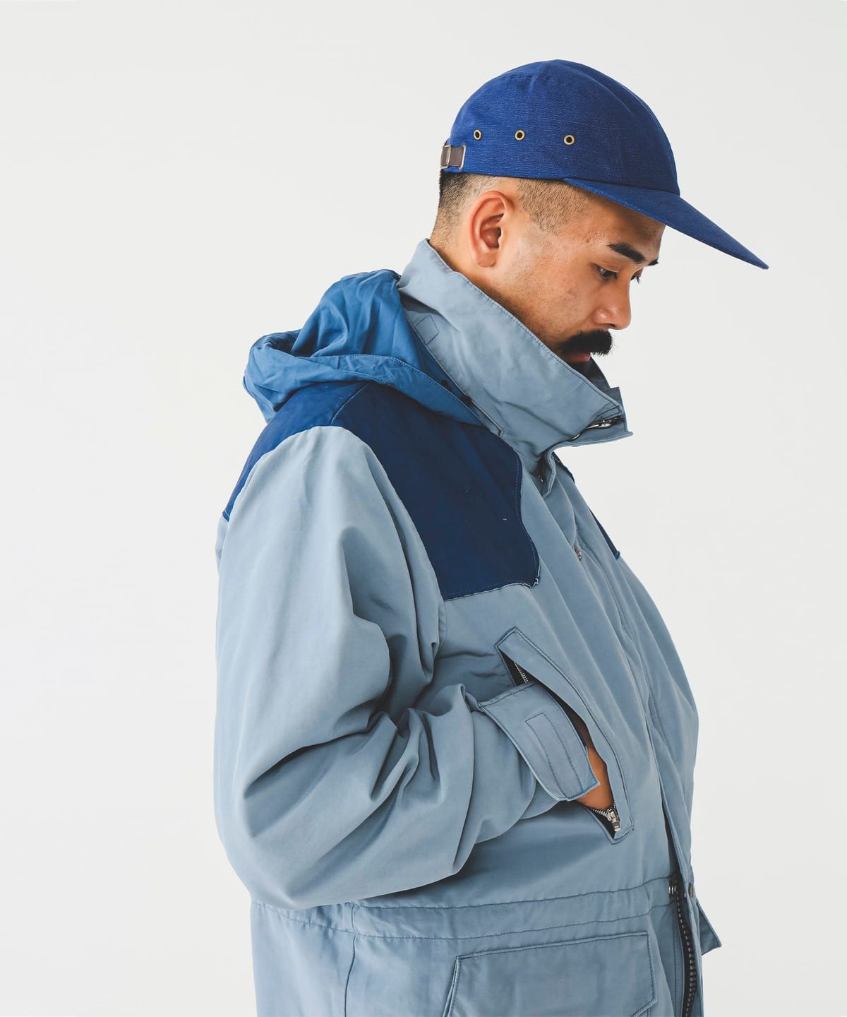 【別注】REMI RELIEF レミレリーフ / Mountain Parka ブルゾン MEN BLUE S 【別注】REMI RELIEF レミレリーフ / Mountain Parka ブルゾン MEN BLUE S