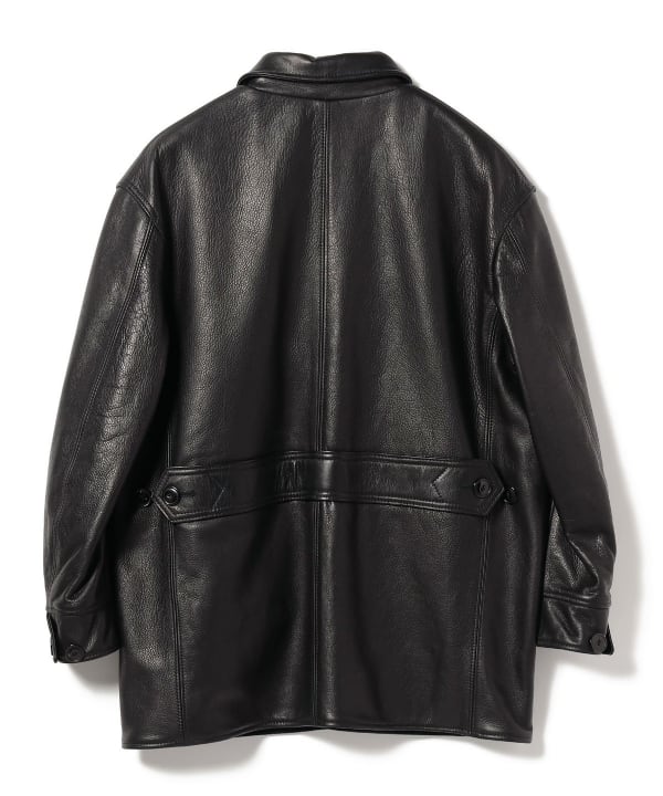 BEAMS PLUS（ビームス プラス）BEAMS PLUS / Car Coat Leather 