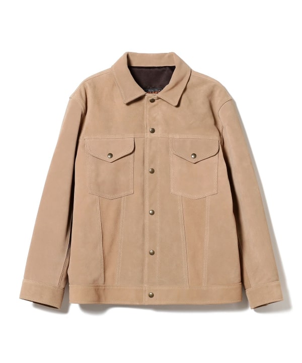 BEAMS PLUS（ビームス プラス）BEAMS PLUS / Trucker jacket Suede 