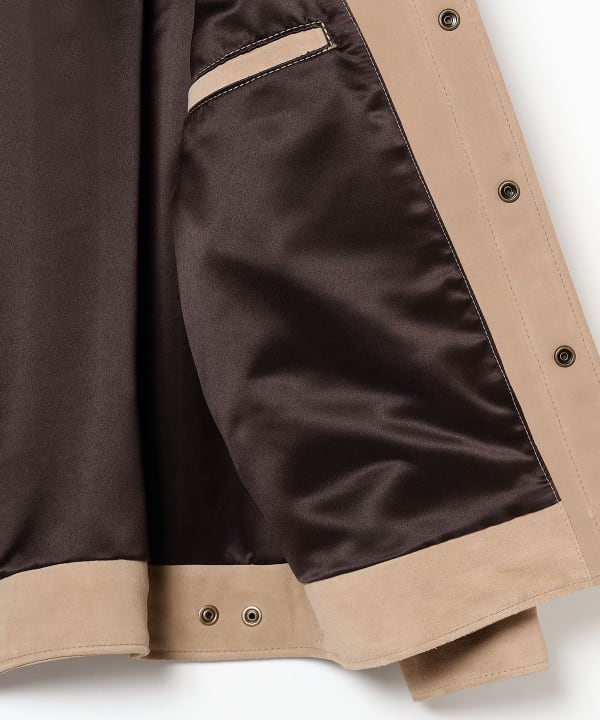 BEAMS PLUS(ビームス プラス)Trucker jacket Suede(ブルゾン BEAMS PLUS(ビームス プラス)Trucker jacket Suede(ブルゾン