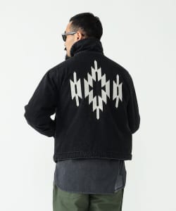 ▲【予約・イベント限定】REMI RELIEF × BEAMS PLUS / 別注 N-1 Deck Jacket Black Denim