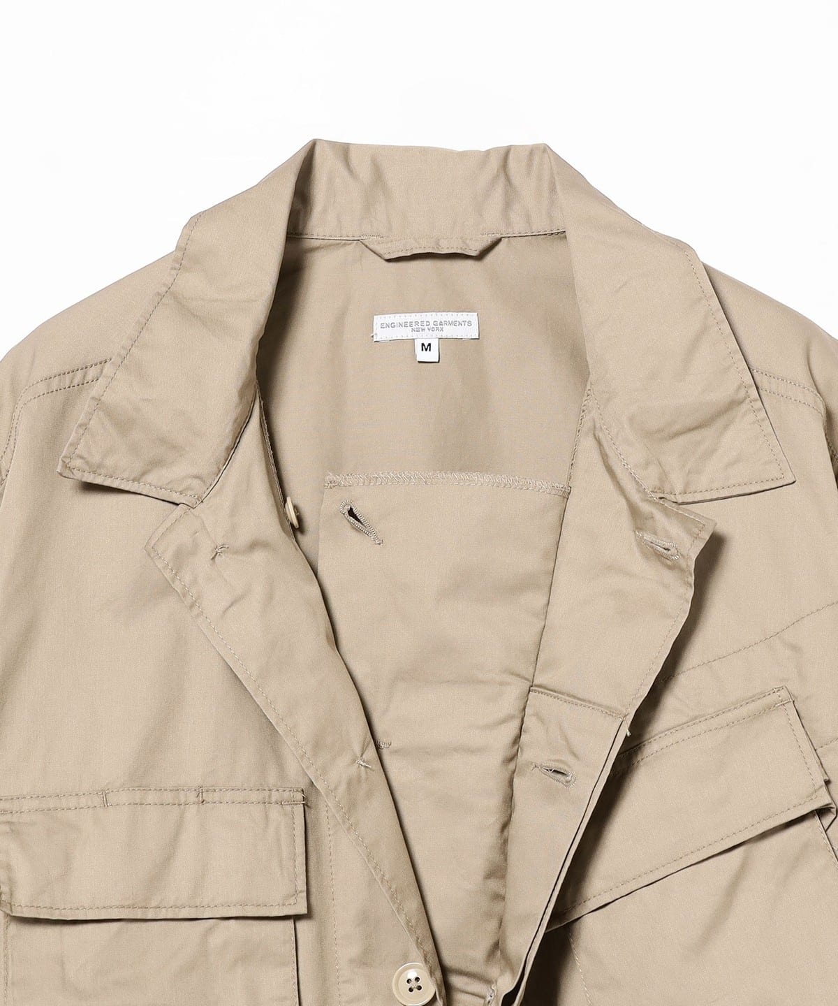 BEAMS PLUS（ビームス プラス）ENGINEERED GARMENTS / BDU JACKET - HIGH COUNT  TWILL（ブルゾン ミリタリージャケット）通販｜BEAMS