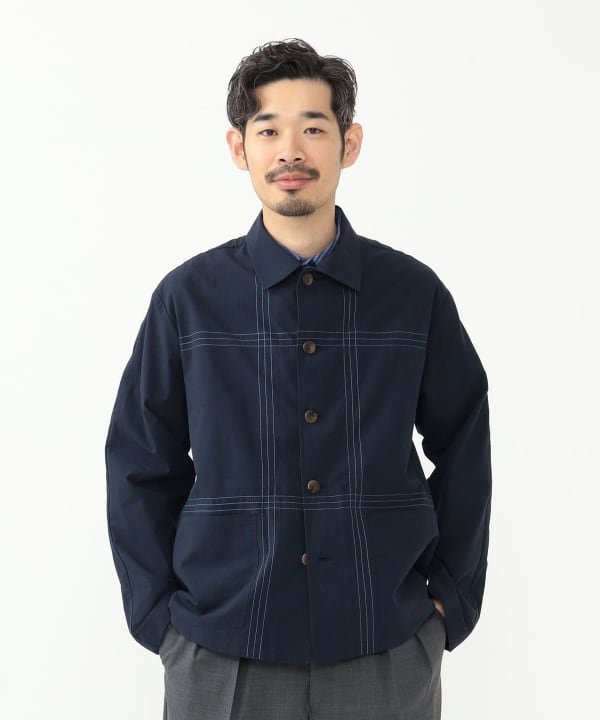 BEAMS PLUS（ビームス プラス）【別注】TUBE / Check Shirt Jacket（ブルゾン ブルゾン）通販｜BEAMS