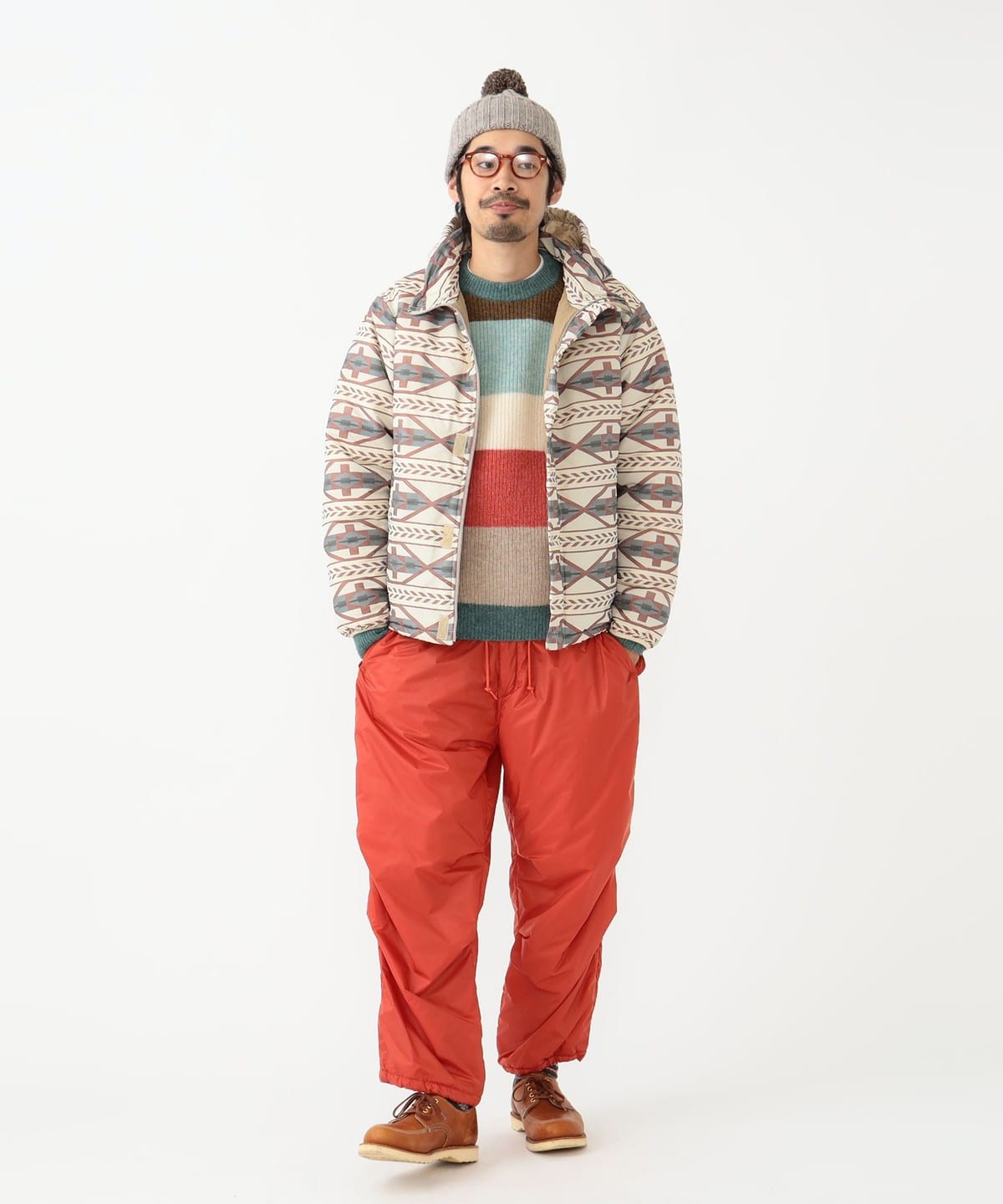 BEAMS PLUS（ビームス プラス）MIL Puff Blouson ver.2 Jacquard 