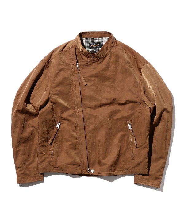 BEAMS PLUS（ビームス プラス）Riders Jacket Nylon Satin（ブルゾン ブルゾン）通販｜BEAMS