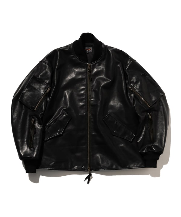 Beams plus leather jacket best sale