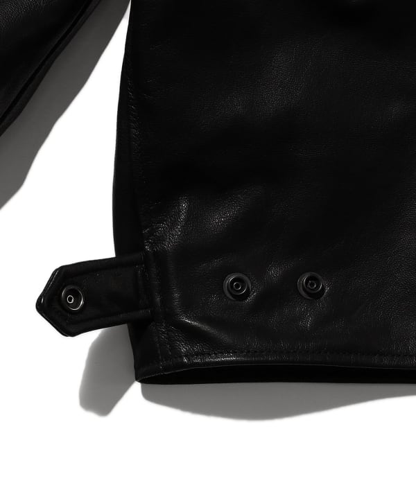 BEAMS PLUS MIL Flight Jacket Leather (Blouson BEAMS PLUS