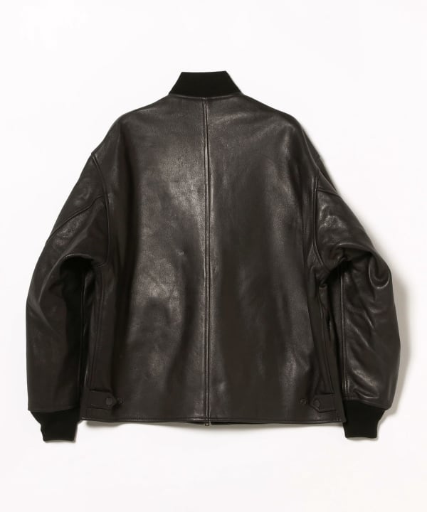 BEAMS PLUS MIL Flight Jacket Leather Blouson BEAMS PLUS Blouson for sale BEAMS