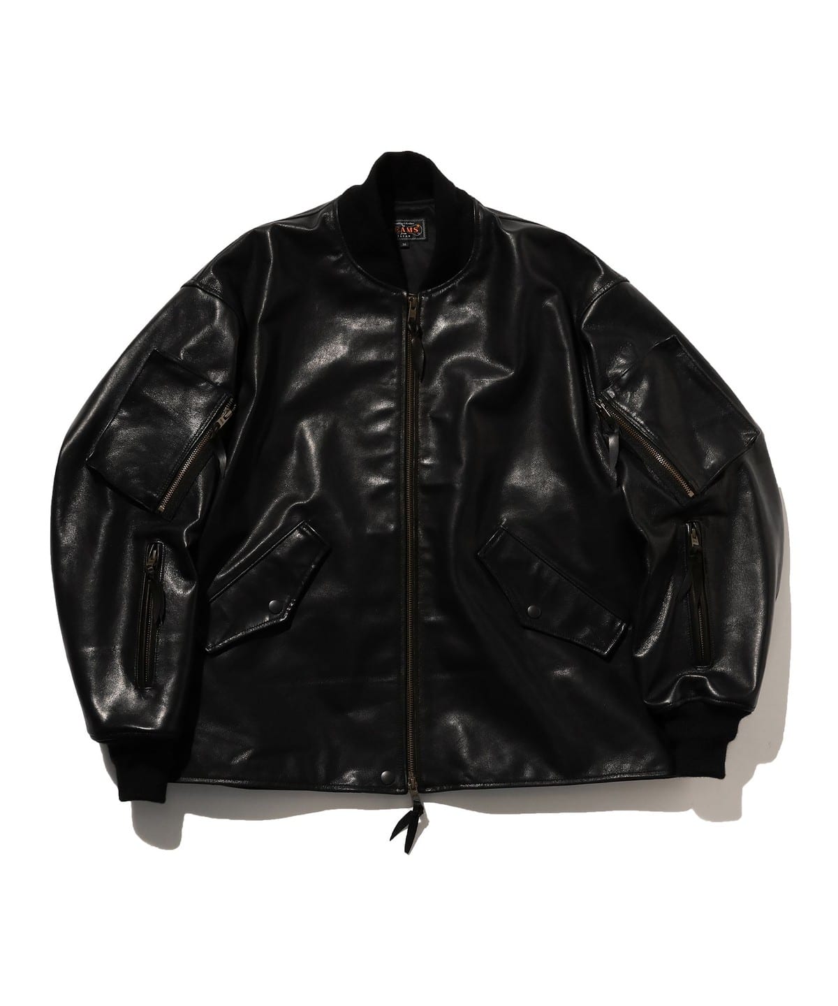 BEAMS PLUS（ビームス プラス）【10%OFF!!アウターフェア対象】MIL Flight Jacket Leather（ブルゾン レザー ブルゾン）通販｜BEAMS