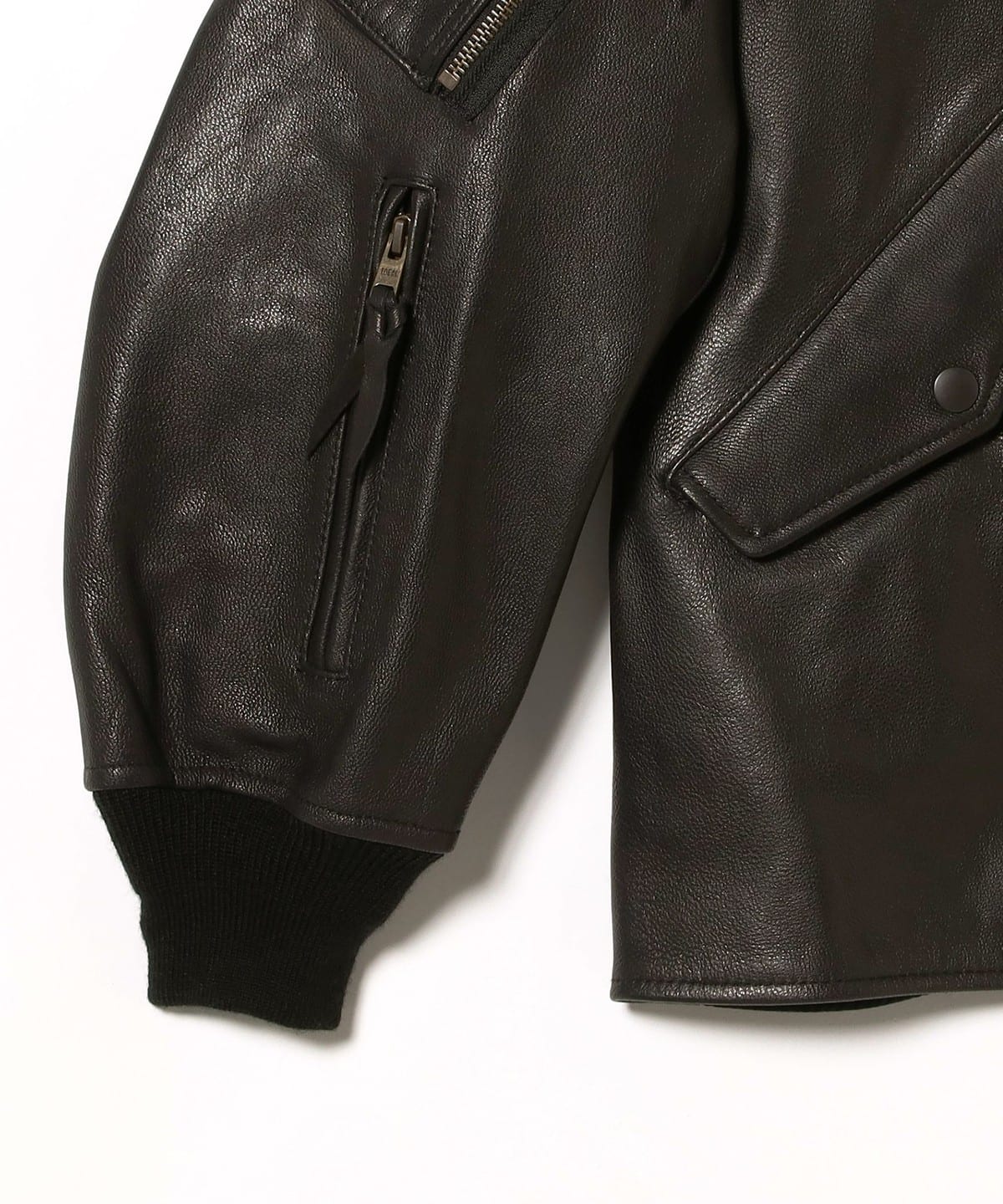 BEAMS PLUS（ビームス プラス）MIL Flight Jacket Leather（ブルゾン 