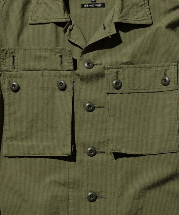 BEAMS PLUS（ビームス プラス）MIL SHT-JAC Textured Ripstop