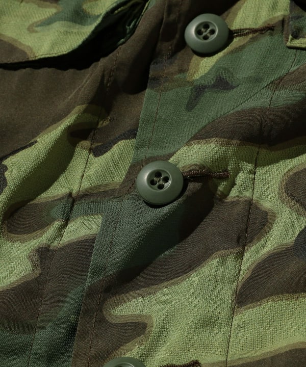 BEAMS PLUS（ビームス プラス）MIL-SHT Mesh Camo Jacquard