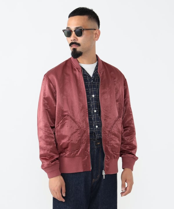 BEAMS PLUS(ビームス プラス)Sports Blouson Broken Nylon BEAMS PLUS(ビームス プラス)Sports Blouson Broken Nylon