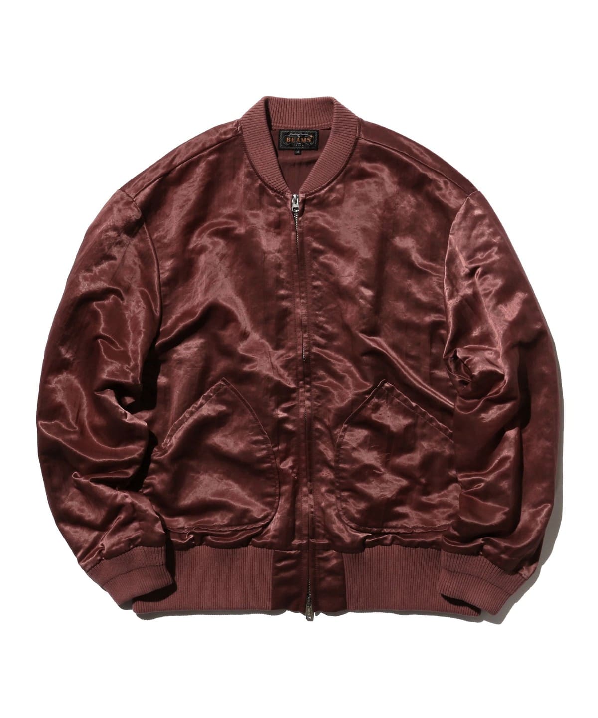 Sports Blouson Broken Nylon Satin ブルゾン MEN BURGUNDY XL Sports Blouson Broken Nylon Satin ブルゾン MEN BURGUNDY XL