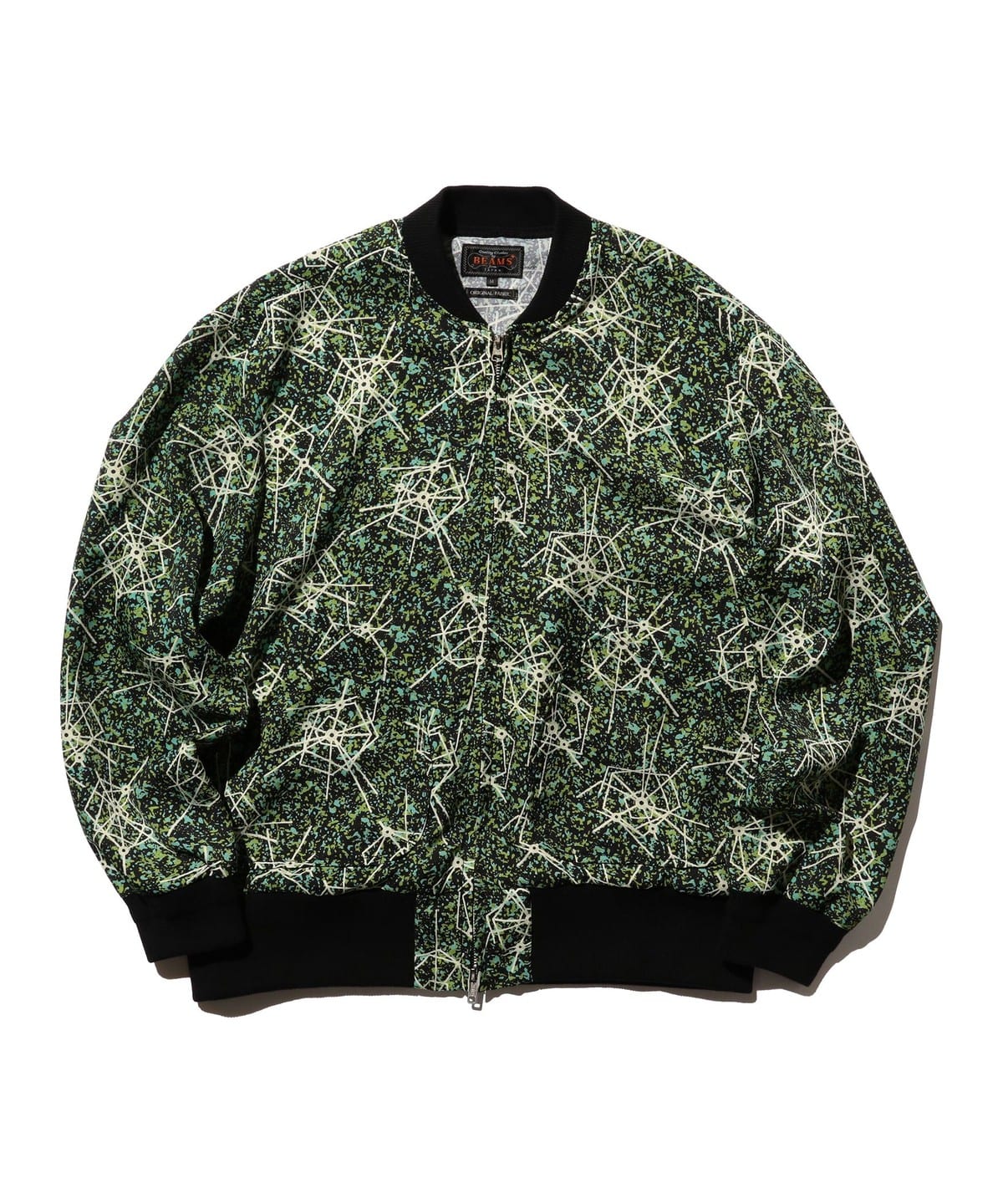 Sports Blouson Jacquard Mapping Print ブルゾン MEN BLACK XL Sports Blouson Jacquard Mapping Print ブルゾン MEN BLACK XL