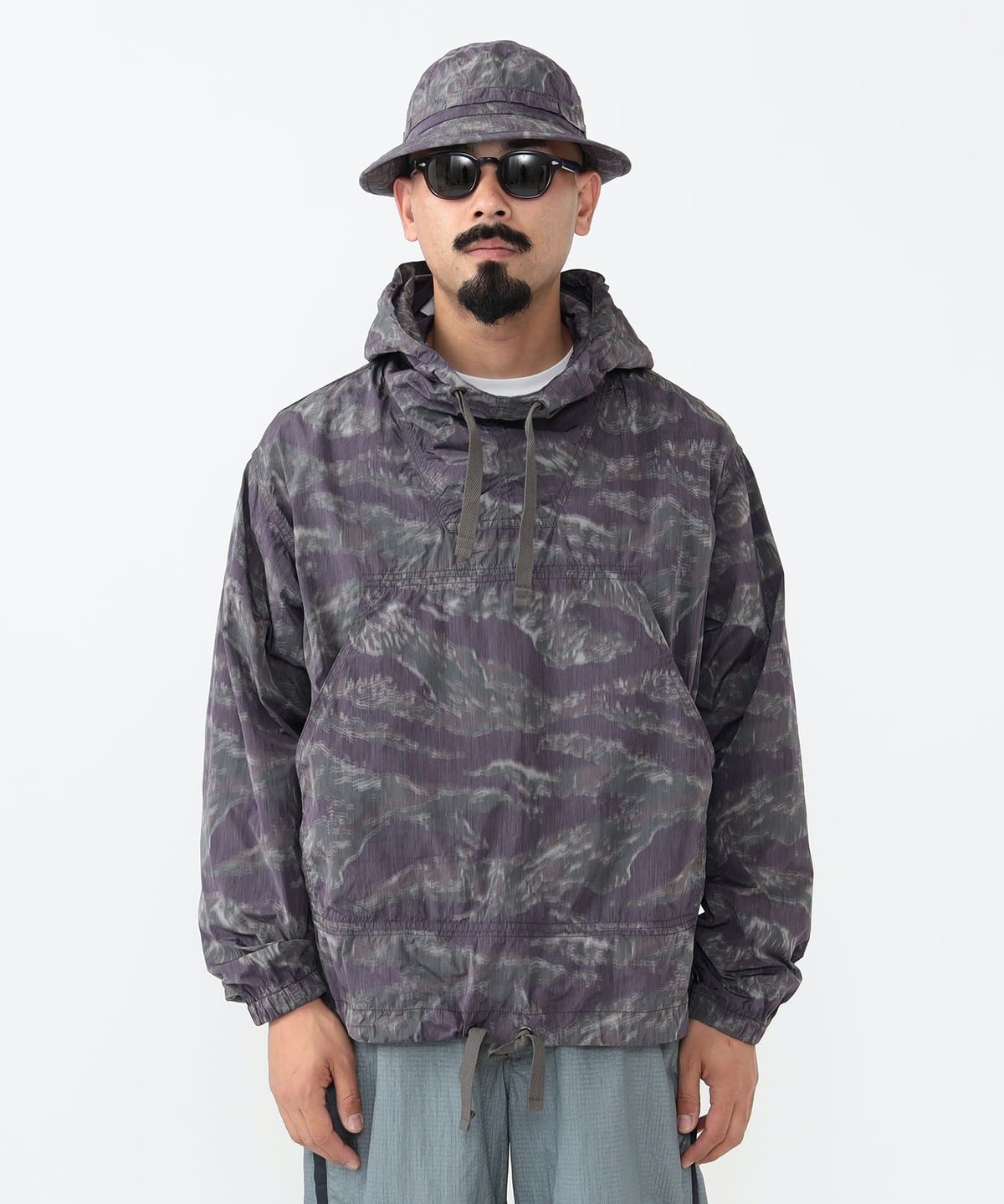 BEAMS PLUS（ビームス プラス）MIL Smock Tiger Stripe Print