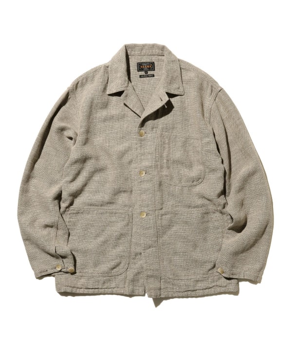 BEAMS PLUS(ビームス プラス)MIL Chore Jacket Cotton Linen BEAMS PLUS(ビームス プラス)MIL Chore Jacket Cotton Linen