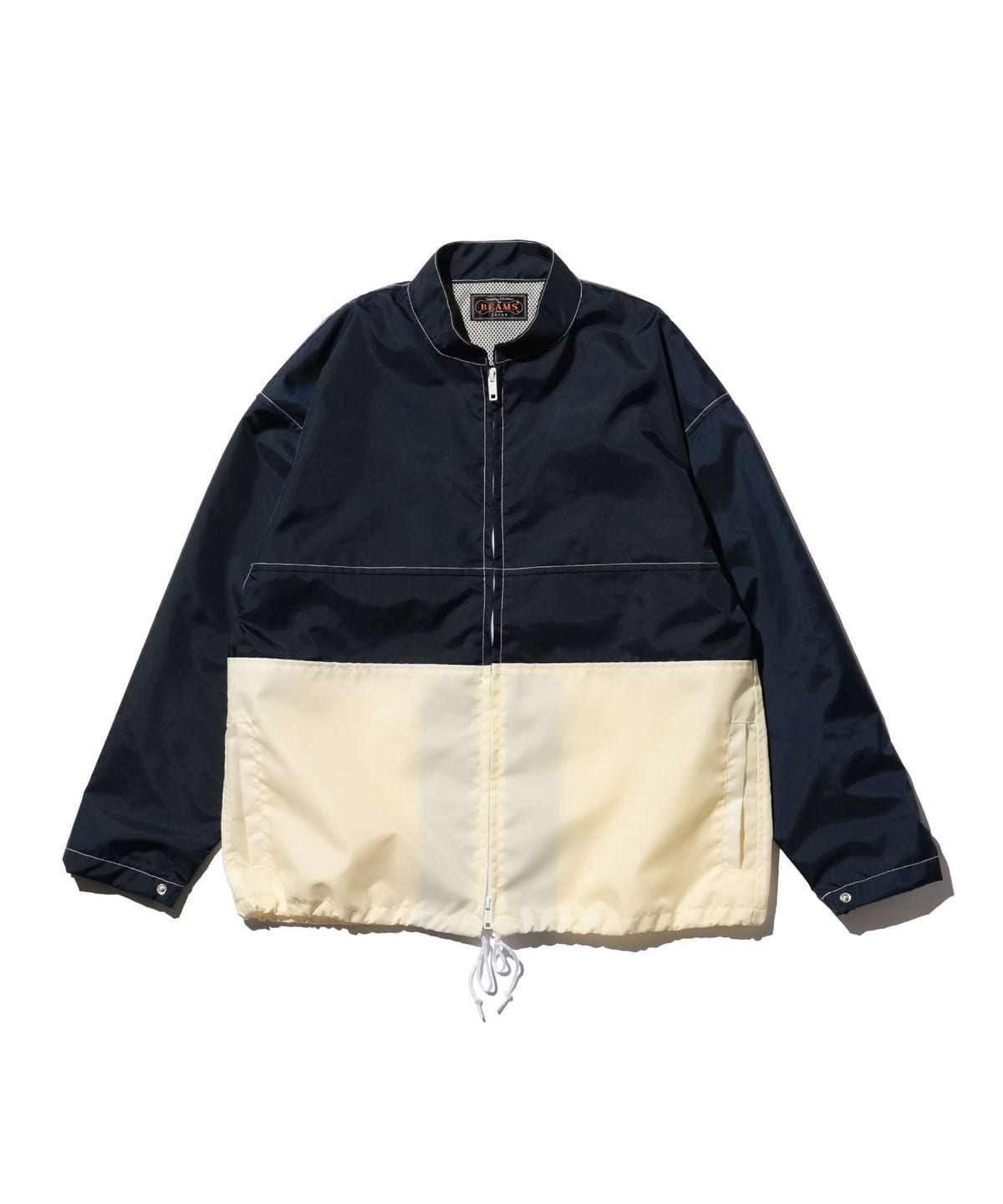 Boat Jacket Stripe Nylon Oxford ブルゾン MEN NAVY L Boat Jacket Stripe Nylon Oxford ブルゾン MEN NAVY L