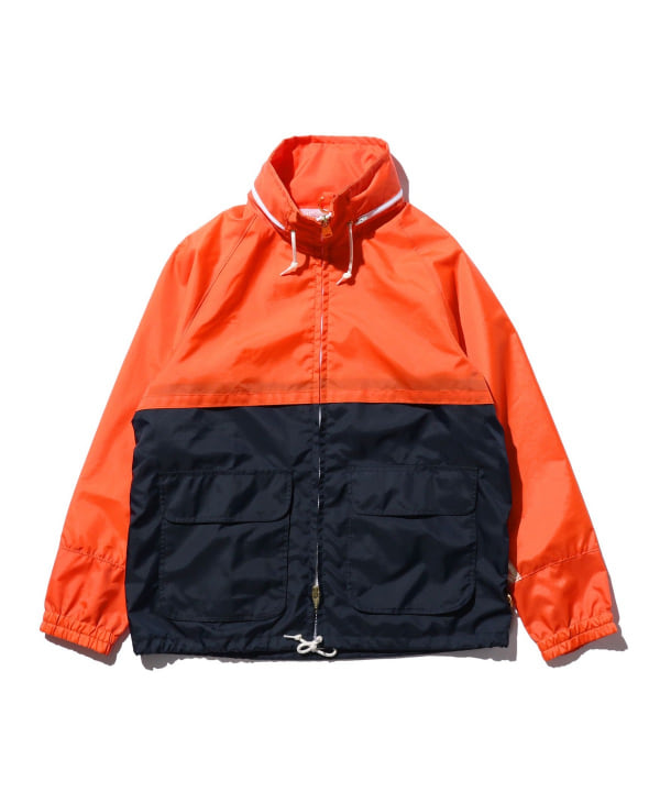 BEAMS PLUS/ネイビー ナイロンジャケット ジッパー付き BEAMS PLUS（ビームス プラス）Sailing Jacket Nylon Oxford