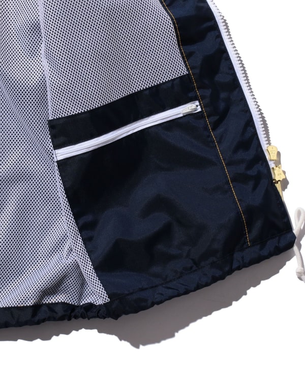 BEAMS PLUS/ネイビー ナイロンジャケット ジッパー付き BEAMS PLUS/ネイビー ナイロンジャケット ジッパー付き BEAMS