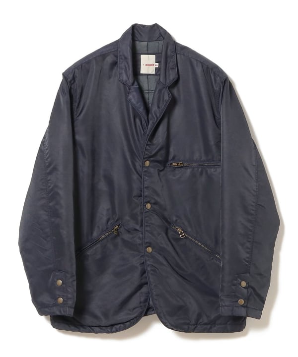 BEAMS PLUS（ビームス プラス）1B Smoking Jacket Slab Mesh