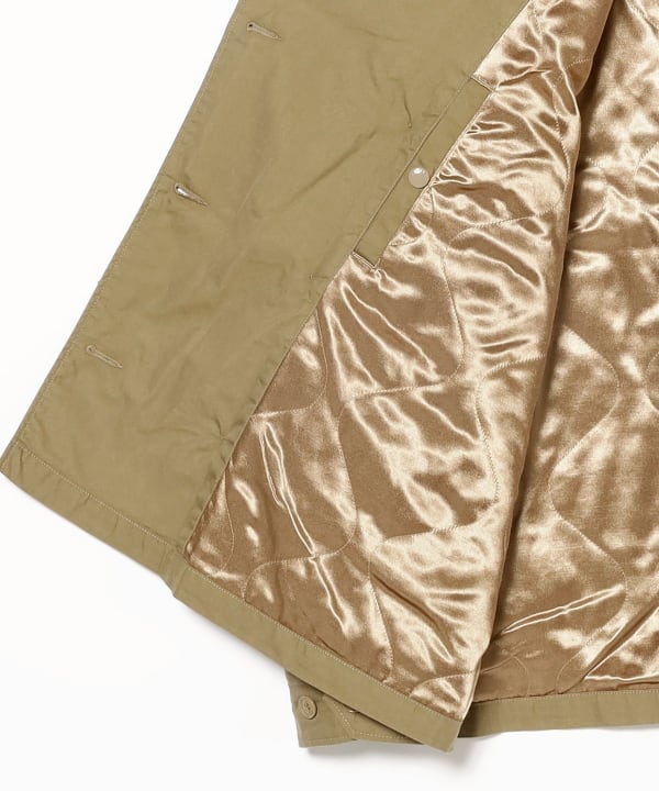 BEAMS PLUS ENGINEERED GARMENTS / SHORT TRENCH JACKET - NYCO BEAMS PLUS ENGINEERED GARMENTS / SHORT TRENCH JACKET - NYCO