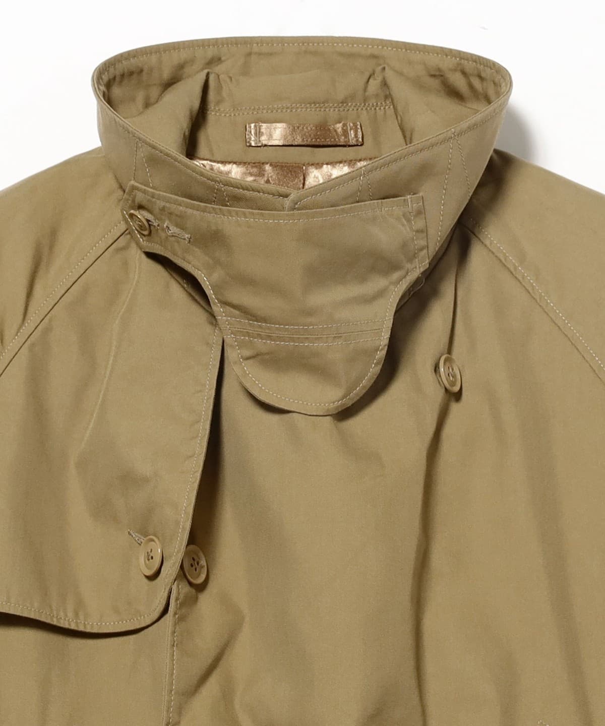 BEAMS PLUS ENGINEERED GARMENTS / SHORT TRENCH JACKET - NYCO