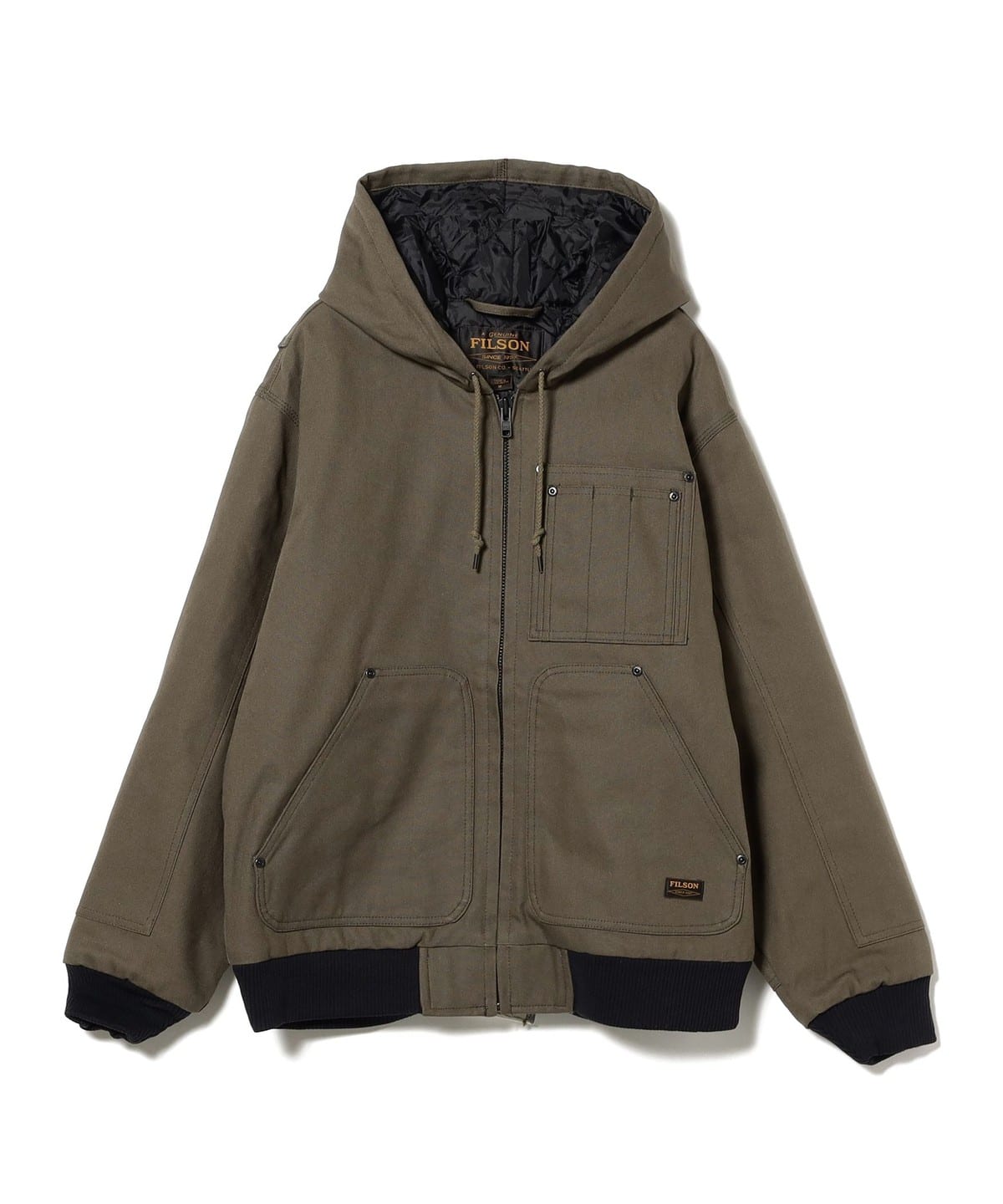FILSON フィルソン / WORKSMITH INSULATED BOMBER JACKET ジャケット MEN グレー S FILSON フィルソン / WORKSMITH INSULATED BOMBER JACKET ジャケット MEN グレー S