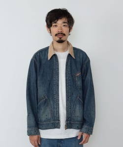 ▲【予約・イベント限定】REMI RELIEF / 別注 ZIP WORK JACKET DENIM