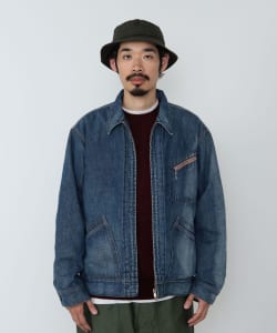 ▲【予約・イベント限定】REMI RELIEF / 別注 ZIP WORK LINING JACKET DENIM