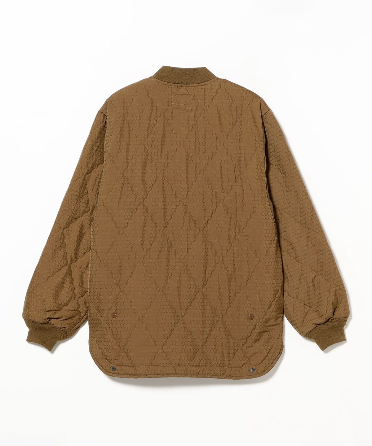 BEAMS PLUS（ビームス プラス）Quilt Puff Blouson Hexagon Jacquard