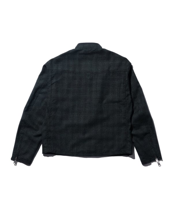 BEAMS PLUS（ビームス プラス）Riders Jacket Neon Plaid（ブルゾン
