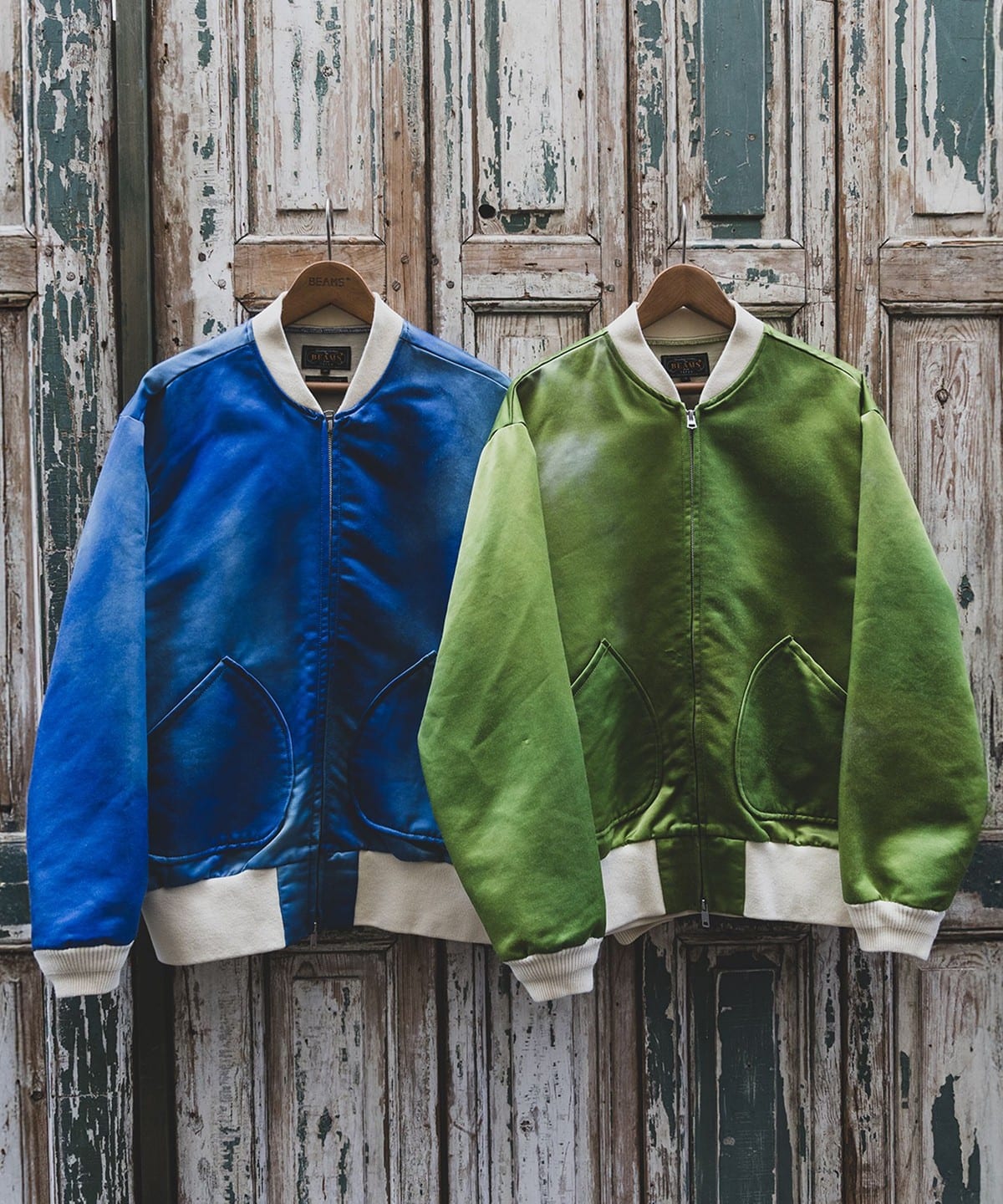 BEAMS PLUS（ビームス プラス）Sports Jacket NYCO Satin Double Weave