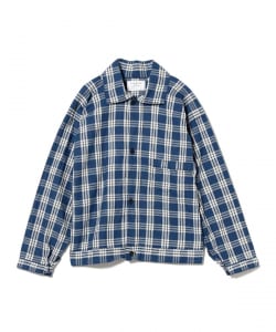 WAREHOUSE & CO. / Lot 2231 1900’S INDIGO BLUE and WHITE CHECK BLOUSE