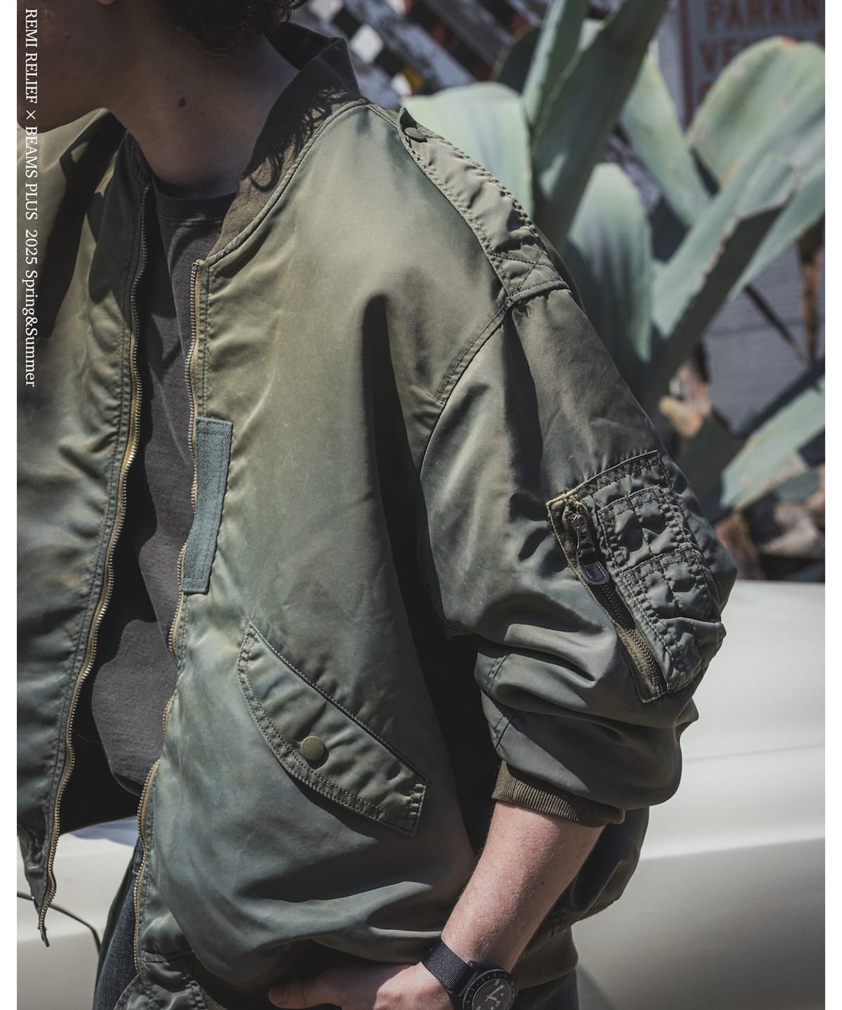 【別注】REMI RELIEF レミレリーフ / L-2B Flight Jacket ブルゾン MEN OLIVE S 【別注】REMI RELIEF レミレリーフ / L-2B Flight Jacket ブルゾン MEN OLIVE S