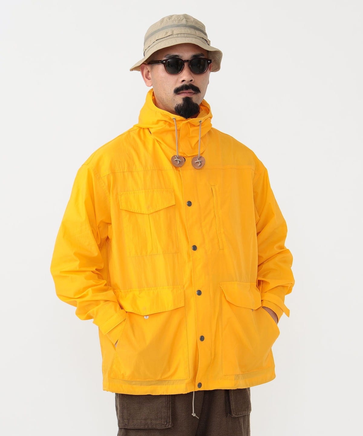 【別注】SIERRA DESIGNS シェラデザインズ / PACKABLE PANAMINT PARKA ブルゾン MEN YELLOW M 【別注】SIERRA DESIGNS シェラデザインズ / PACKABLE PANAMINT PARKA ブルゾン MEN YELLOW M