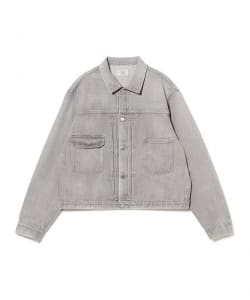 Unlikely / Unlikely Time Travel Trucker Jacket Gray Denim