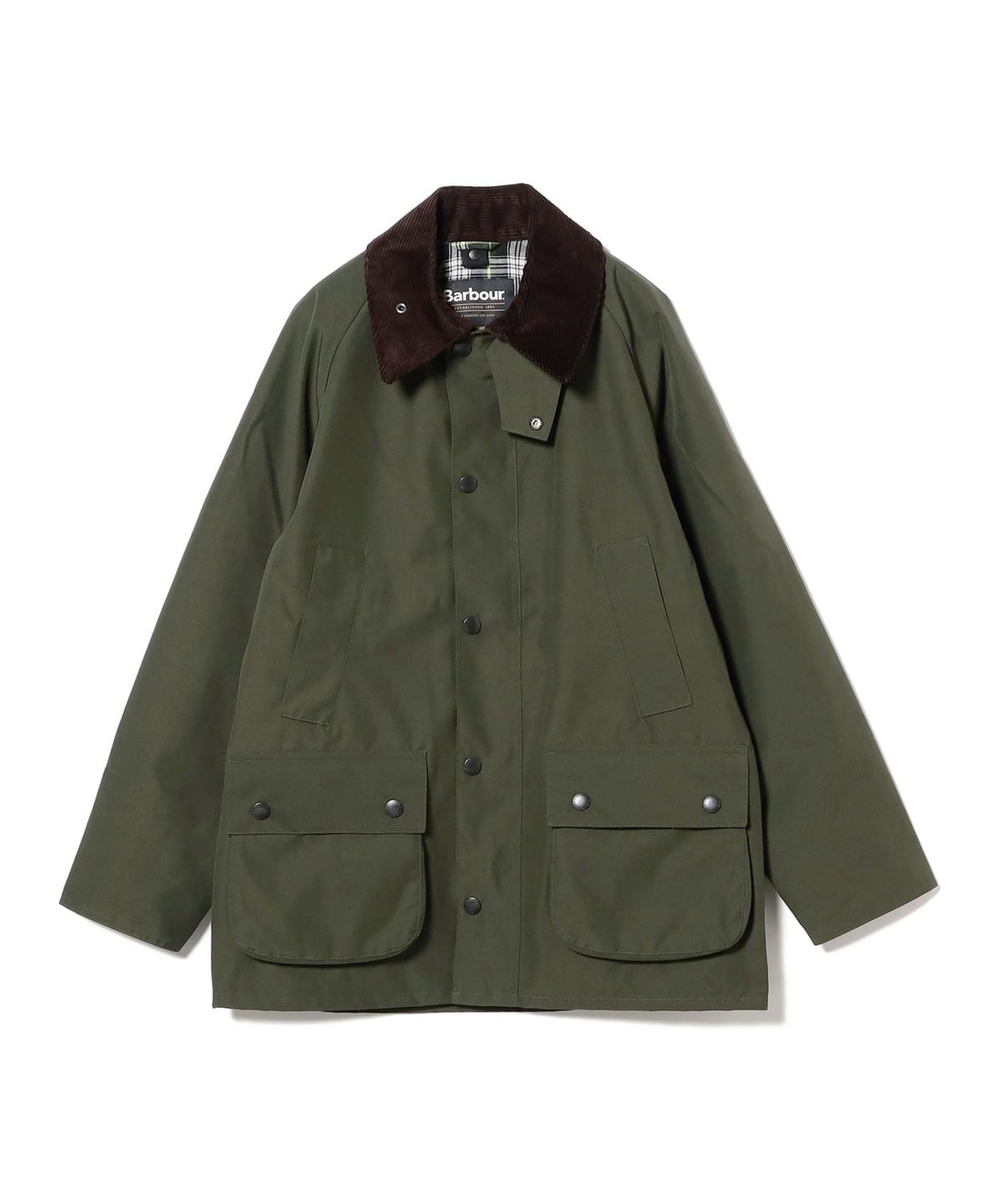 Barbour × BEAMS PLUS / 別注 BEDALE オリーブ 40 BEAMS PLUS（ビームス プラス）【別注】Barbour / BEDALE 2Layer