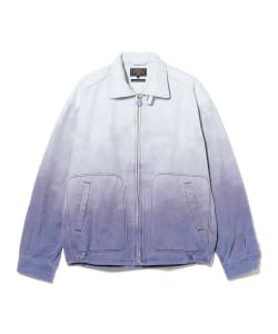 Short Blouson Gradation Print