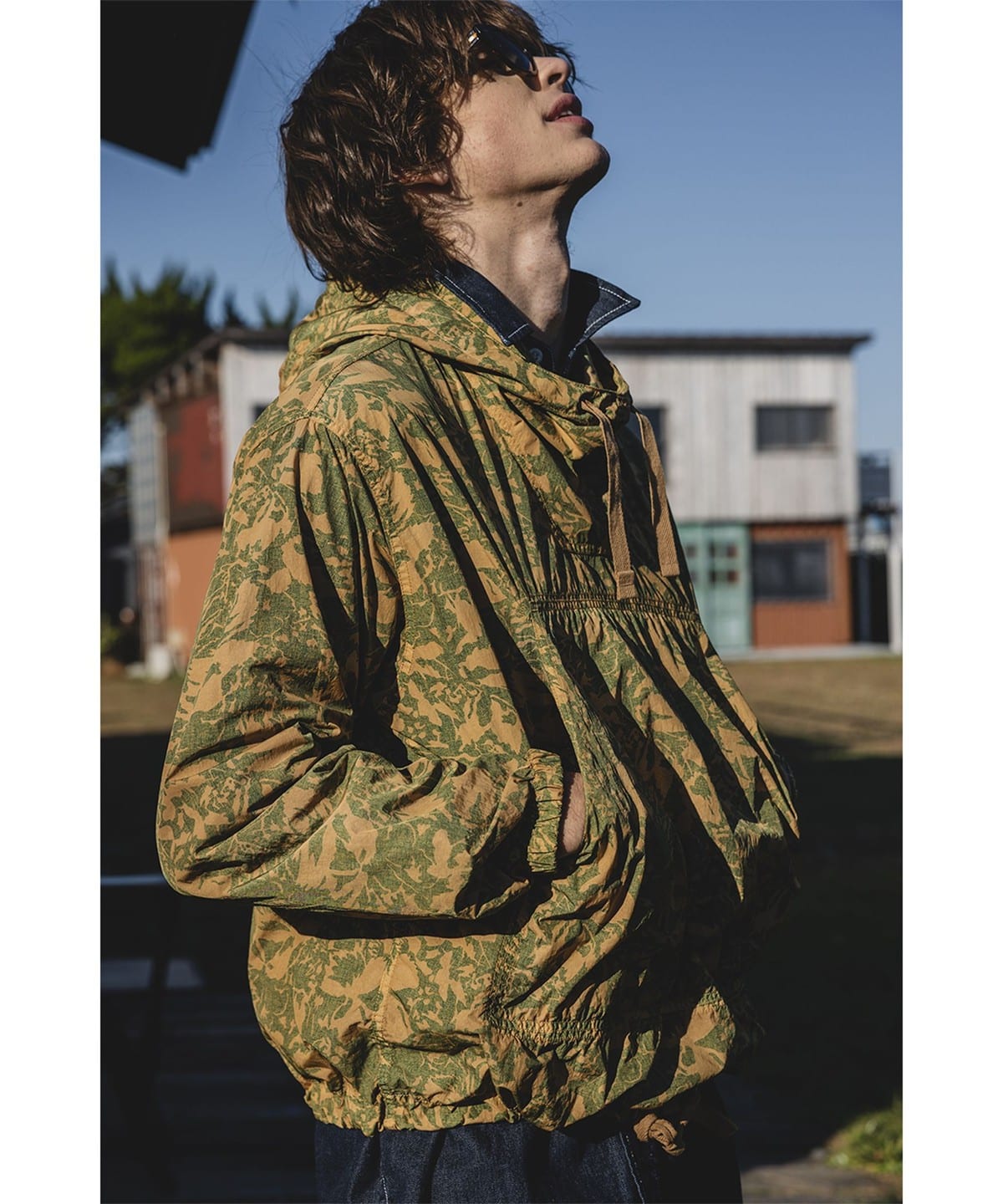 BEAMS PLUS（ビームス プラス）MIL Smock Camo Print Garment Dye