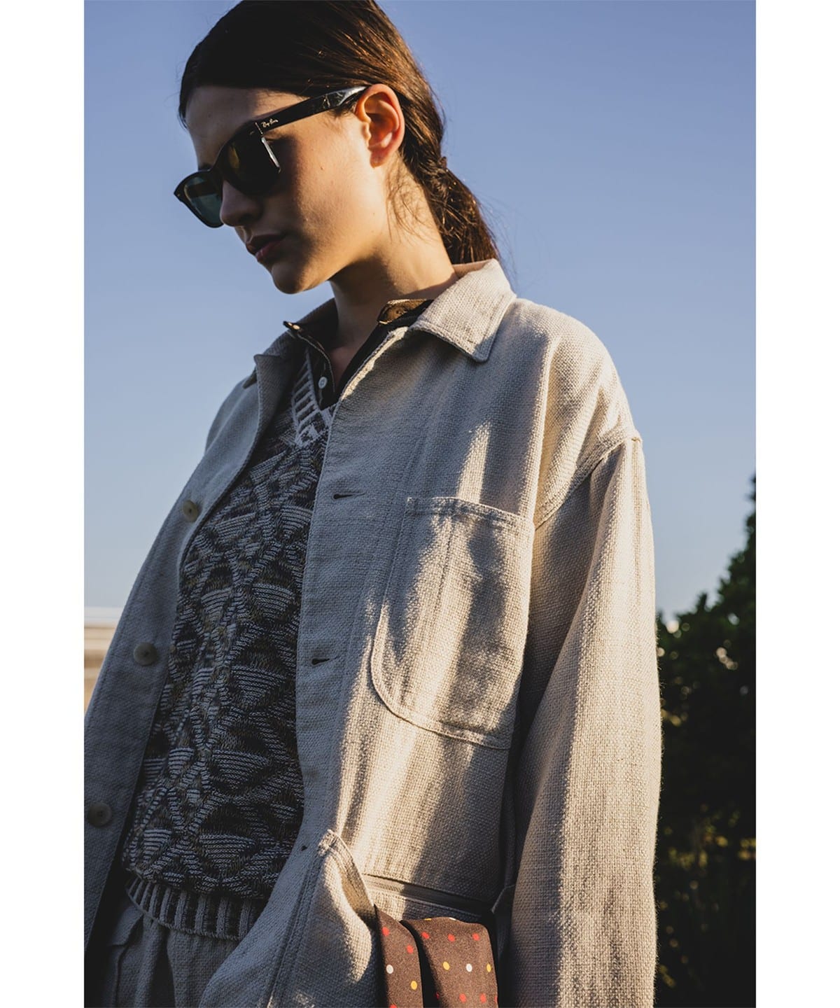 BEAMS PLUS（ビームス プラス）MIL Chore Jacket COTTON Linen
