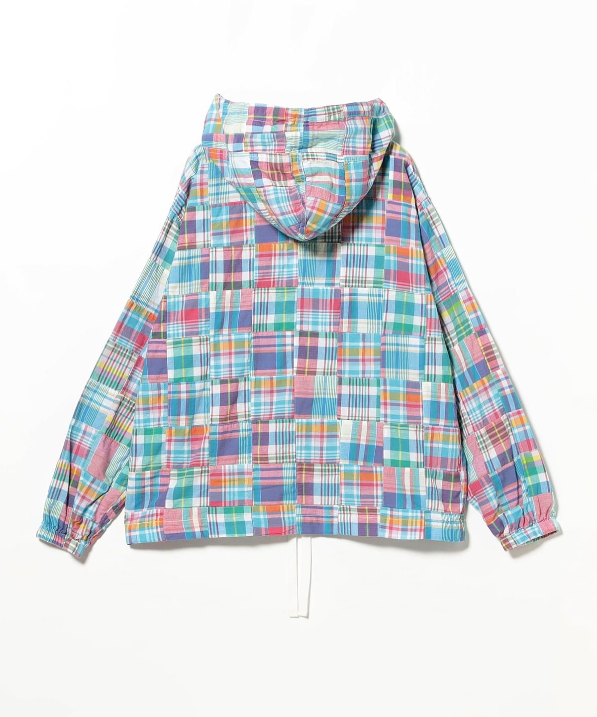 BEAMS PLUS（ビームス プラス）MIL Smock Patchwork Madras Pink