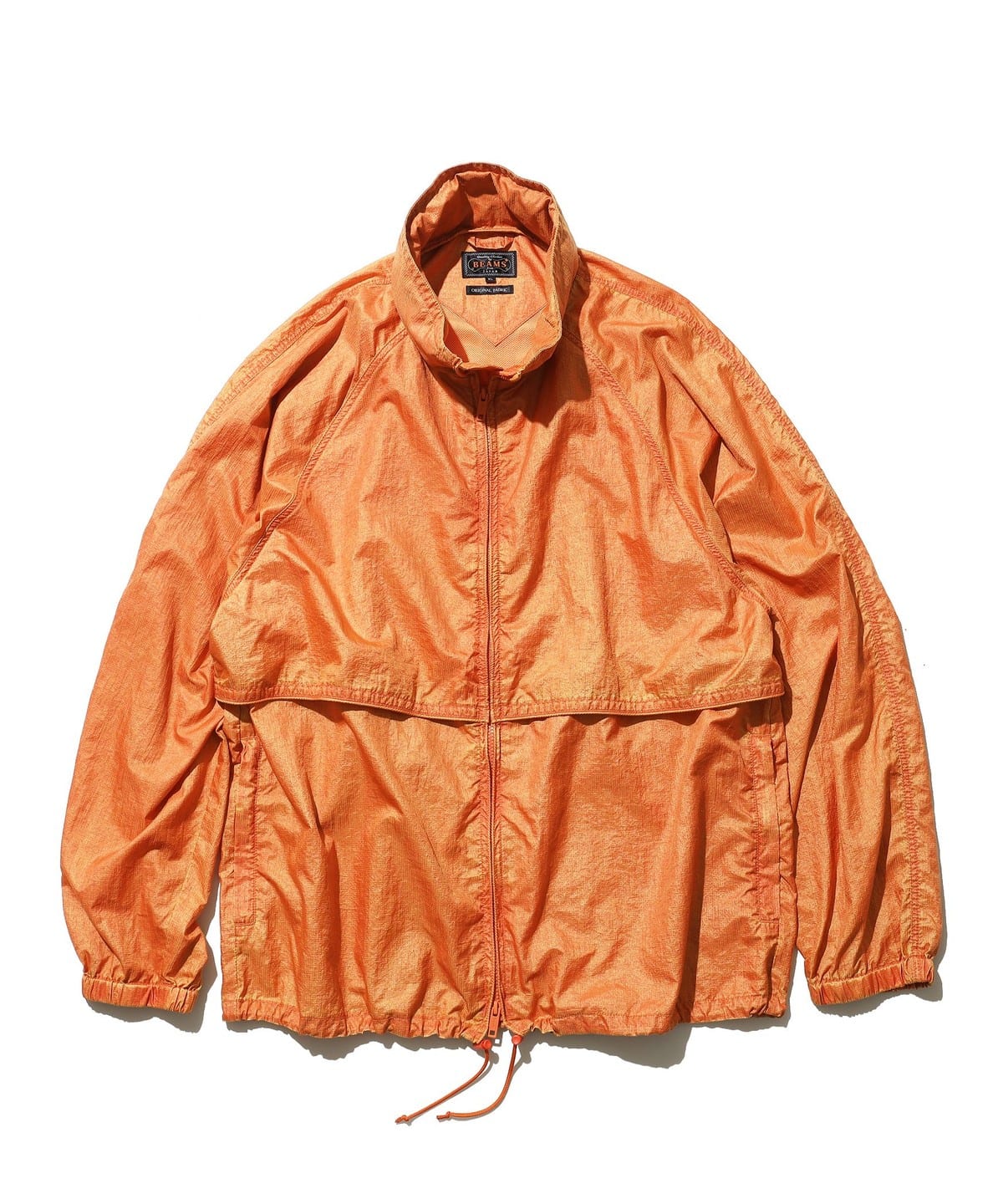 MIL Athletic Jacket Nylon Rip stop Pigment Dye �u���]�� MEN YELLOW S