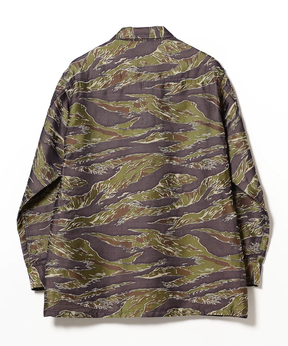 BEAMS PLUS BEAMS PLUS Fatigue Jacket Tiger Stripe Mesh Jacquard