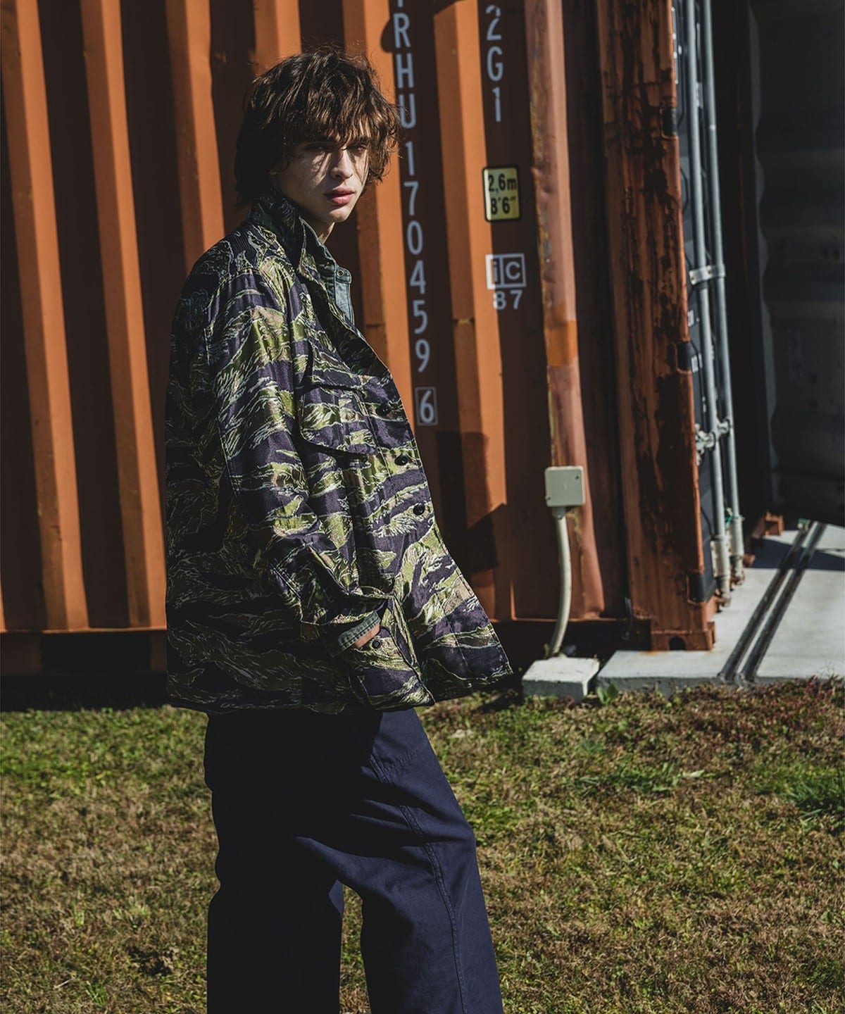 BEAMS PLUS(ビームス プラス)MIL Fatigue Jacket Tiger Stripe Mesh BEAMS PLUS(ビームス プラス)MIL Fatigue Jacket Tiger Stripe Mesh