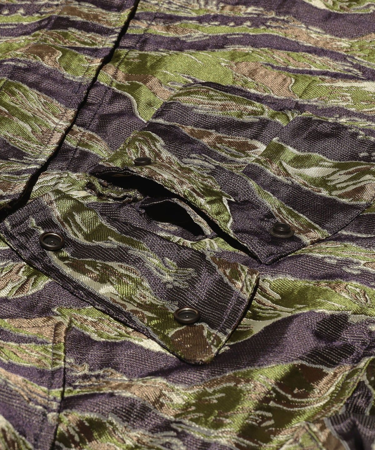 BEAMS PLUS（ビームス プラス）MIL Fatigue Jacket Tiger Stripe Mesh