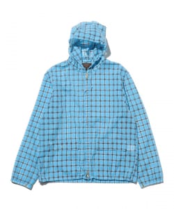 Swing Jacket Hoodie Nylon Airy Plaid