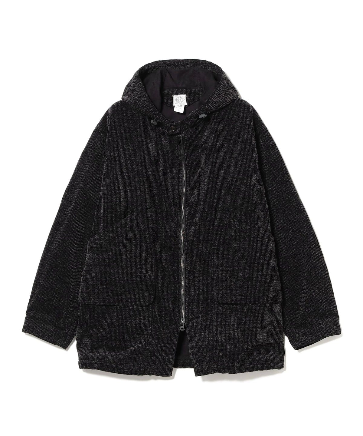 POST OVERALLS ポストオーバーオールズ / #3112-WWP DEE Parka 3: widewale cords printed grey ブルゾン MEN printed grey M POST OVERALLS ポストオーバーオールズ / #3112-WWP DEE Parka 3: widewale cords printed grey ブルゾン MEN printed grey M