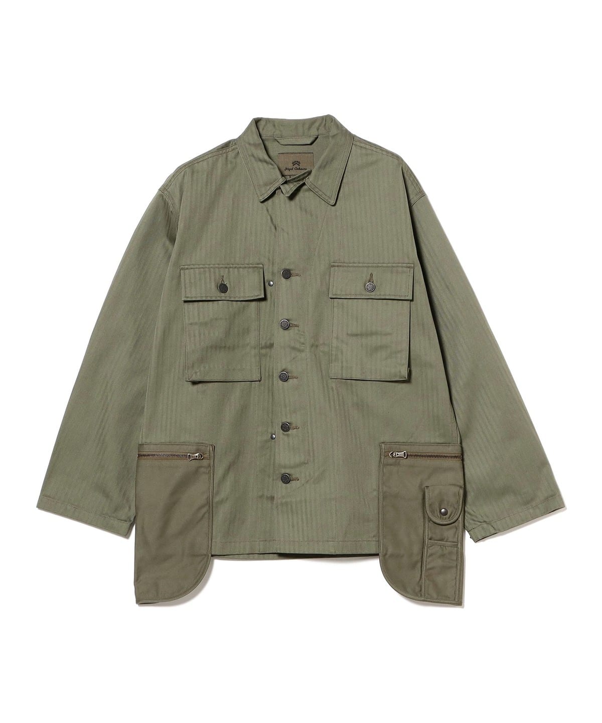 NIGEL CABOURN ナイジェルケーボン / FATIGUE JACKET - MODIFY ブルゾン MEN グリーン 52 NIGEL CABOURN ナイジェルケーボン / FATIGUE JACKET - MODIFY ブルゾン MEN グリーン 52